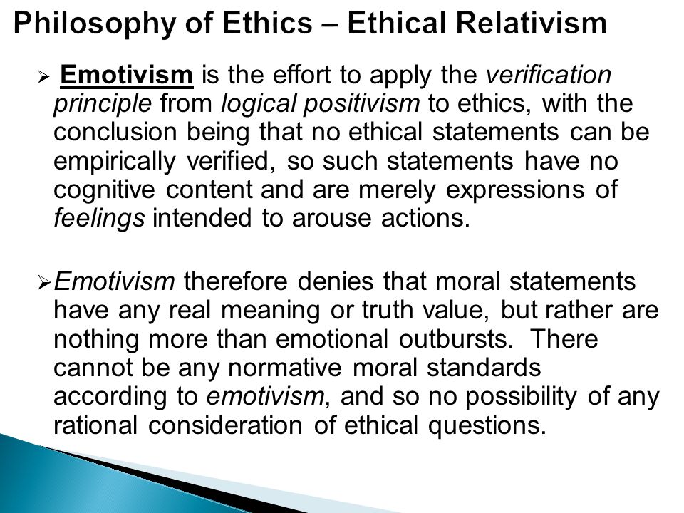 Ethics: a general introduction